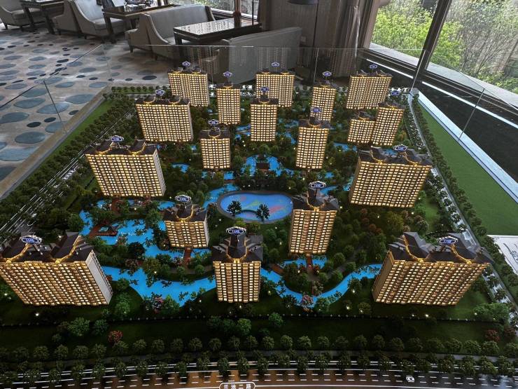 西安(星河湾三期)售楼部-装修交付-VR看房-大平层-建筑类型kaiyun官网(图1)
