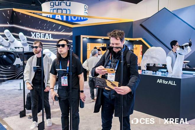 XREAL闪耀CES2025引领全球AR技术革新(图1)