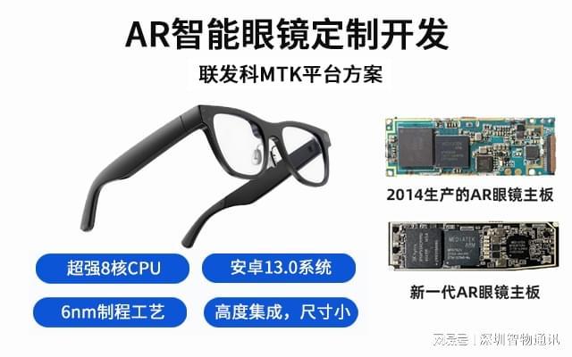 AR眼镜定制_2025年消费级工业级AR智能眼镜主板硬件方案开发(图1)