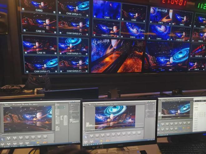 2026粤港澳大湾区春晚AR效果采用强氧虚拟现实制作解决方案制作(图4)